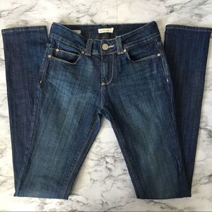 Silence + Noise Skinny Twig Jeans Dk Wash 26